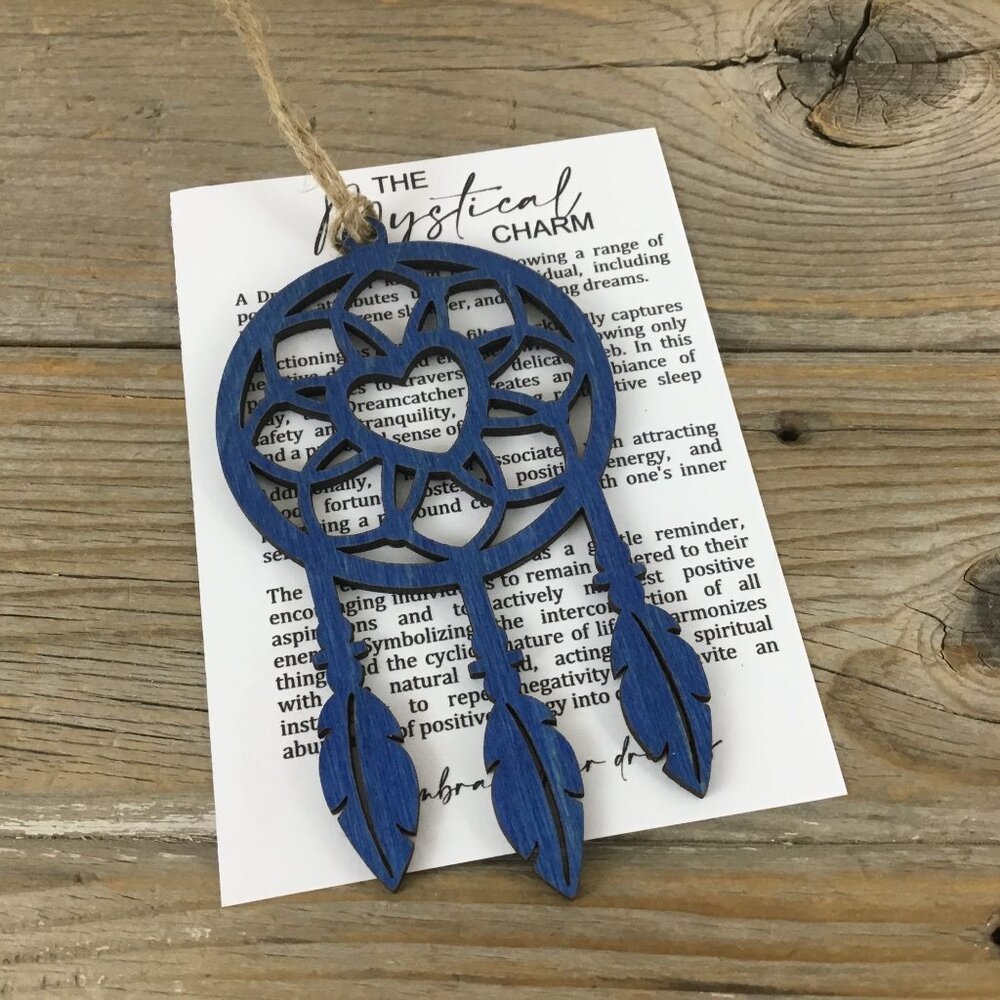 Dreamcatcher Follow Your Dreams Story Card Ornament